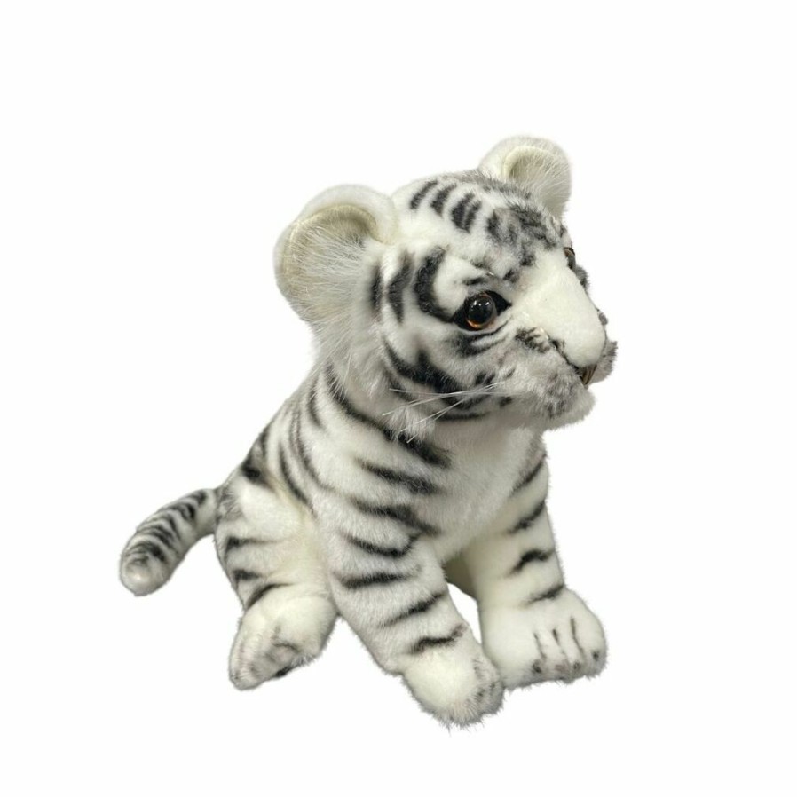 Animals * | Top Sell White Tiger Soft Plush Toy By Hansa