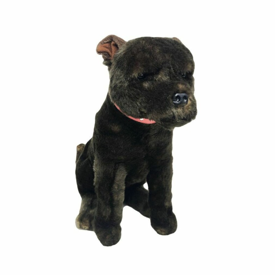 Animals * | Bocchetta Plush Toys Tendy Style Brindle Staffy Staffordshire Bull Terrier Scooter Bocchetta Plush