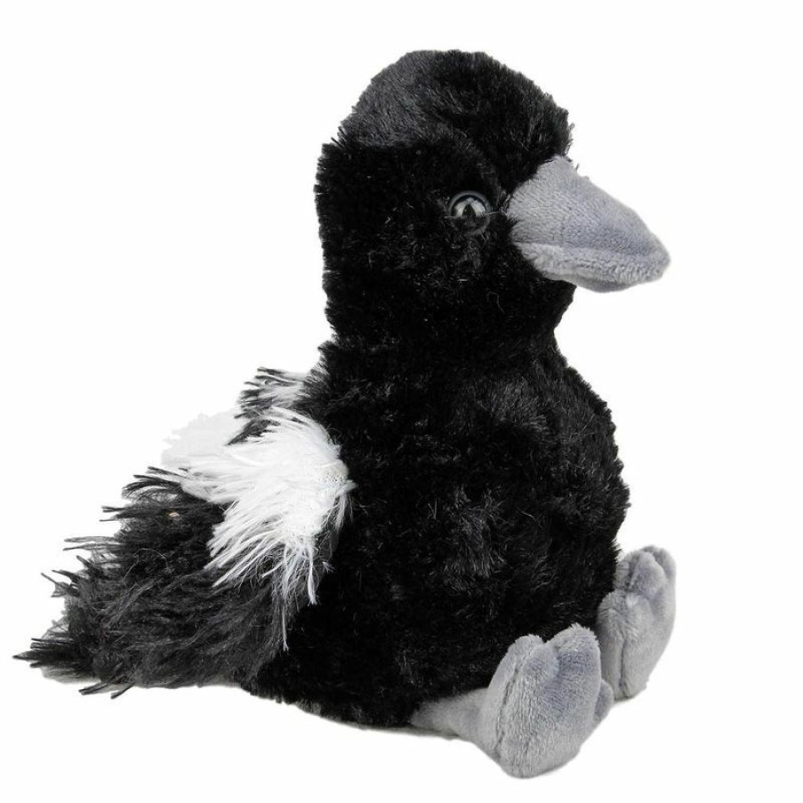 Animals * | Outlet Magpie Bird Stuffed Animal Eddie By Minkplush