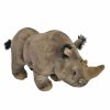 Animals * | Top Sell Rhinoceros / Rhino Soft Plush Toy Cuddlekins Wild Republic