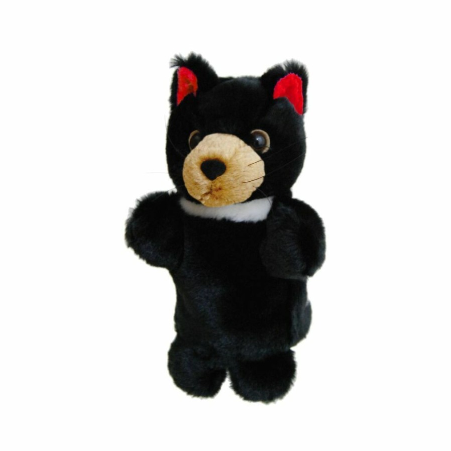 Puppets * | Elka Australia New Threads Tasmanian Devil Hand Puppet Soft Plush Toy Stuffed Animal By Elka