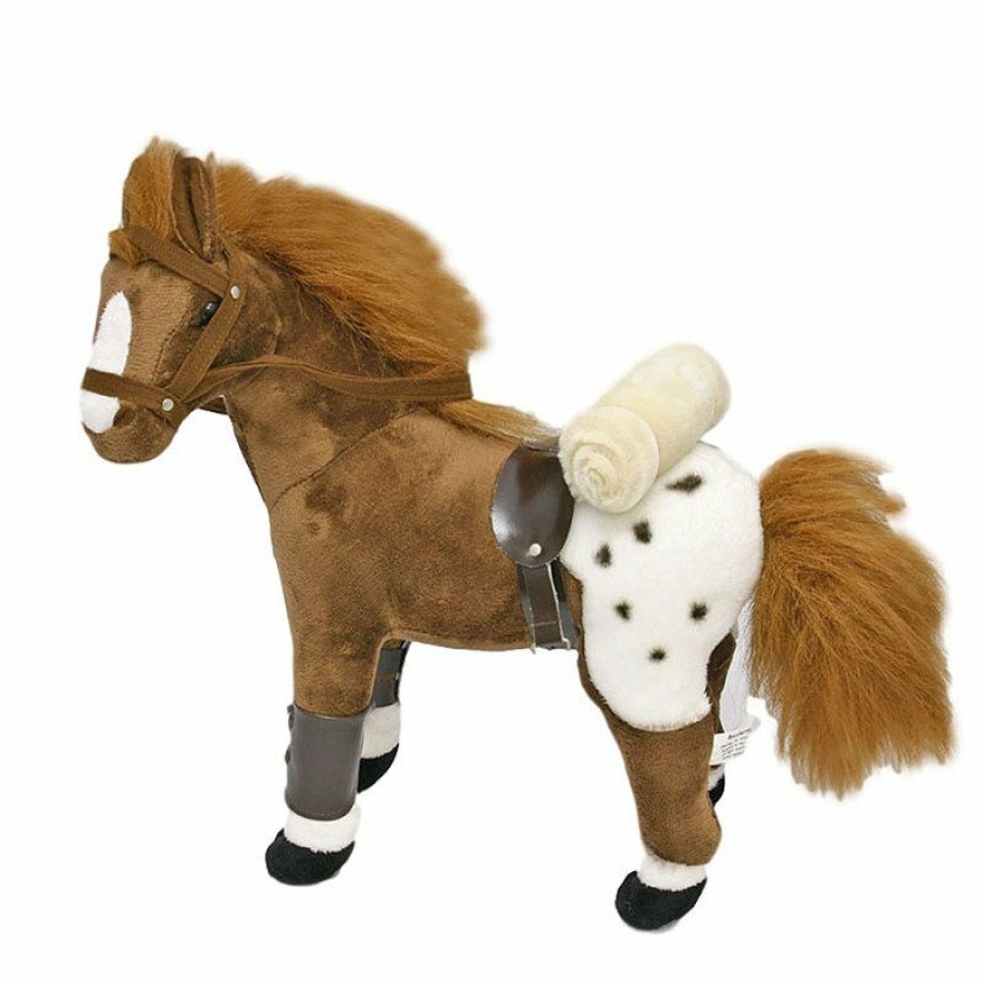 Animals * | Bocchetta Plush Toys Free Delivery Gypsy The Appaloosa Horse Soft Toy Bocchetta