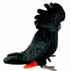 Animals * | Quick Delivery Black Cockatoo Soft Plush Toy By Hansa