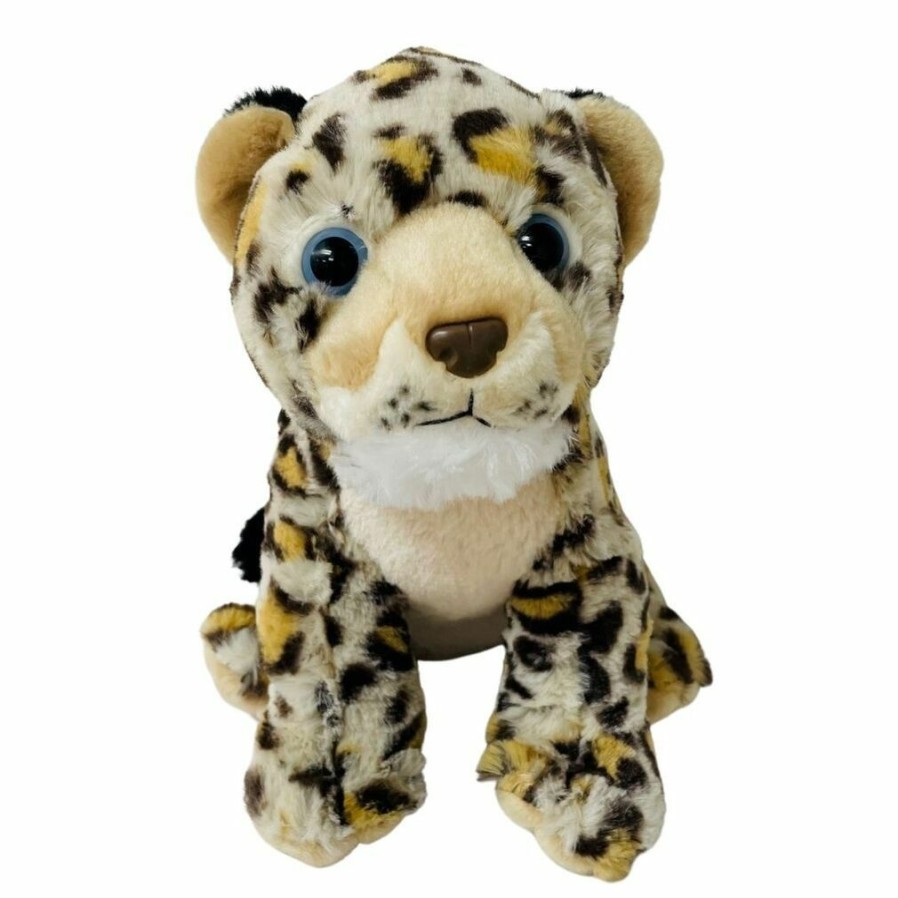 Animals * | Discount Leopard Soft Plush Toy 30Cm Cuddlekins Range By Wild Republic