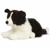 Animals * | Discount Giant Border Collie Dog Soft Plush Toy By Living Nature