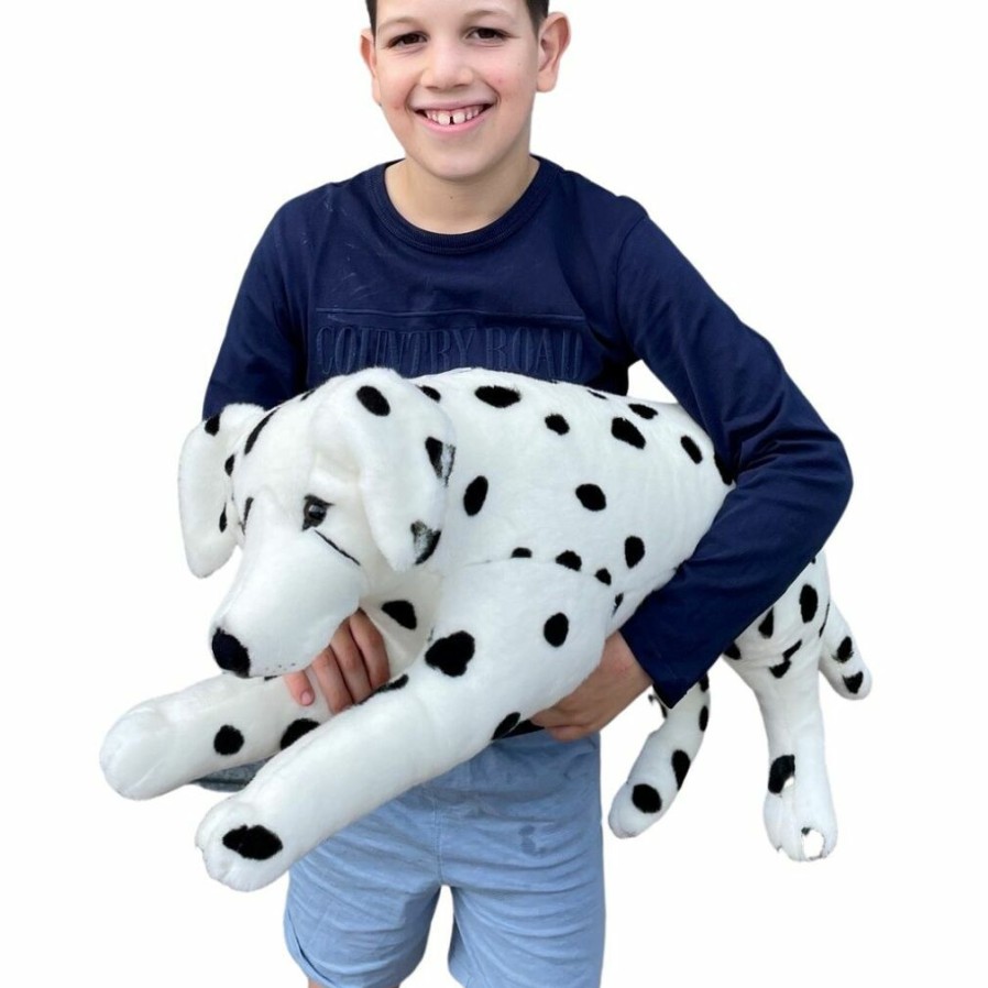 Animals * | Bocchetta Plush Toys Best Price Denzel The Dalmatian Stuffed Toy Dog By Bocchetta Plush