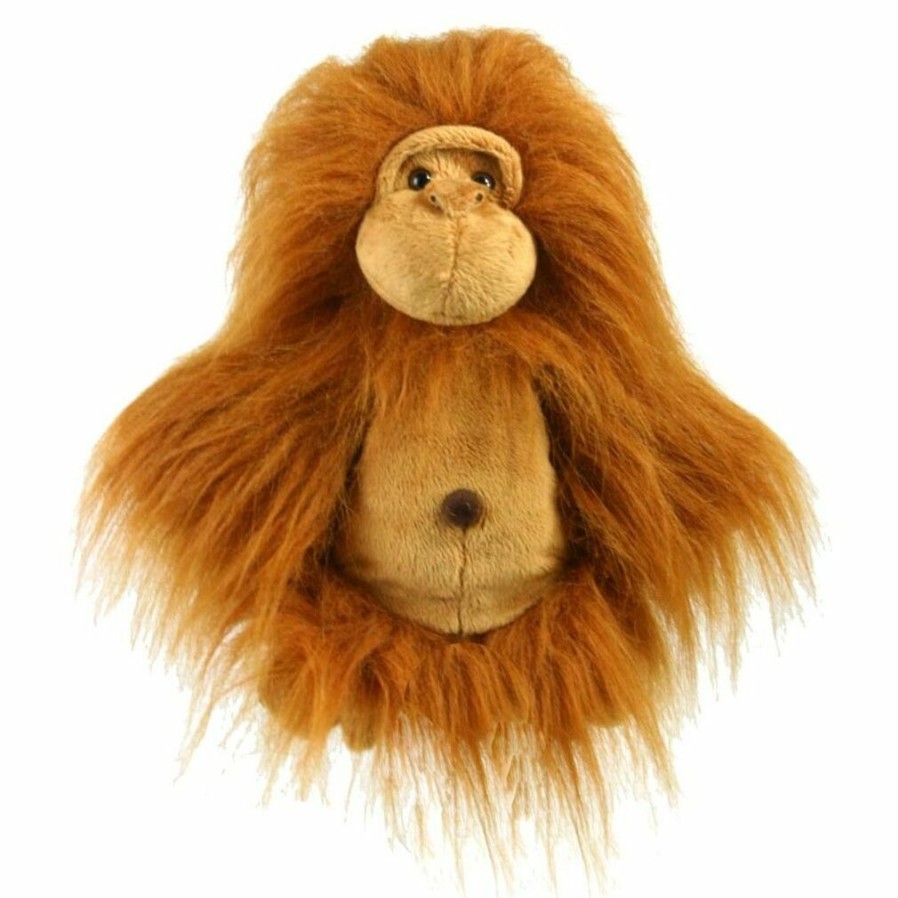 Puppets * | Promotions Orangutan Full Body Hand Puppet Plush Toy By Korimco