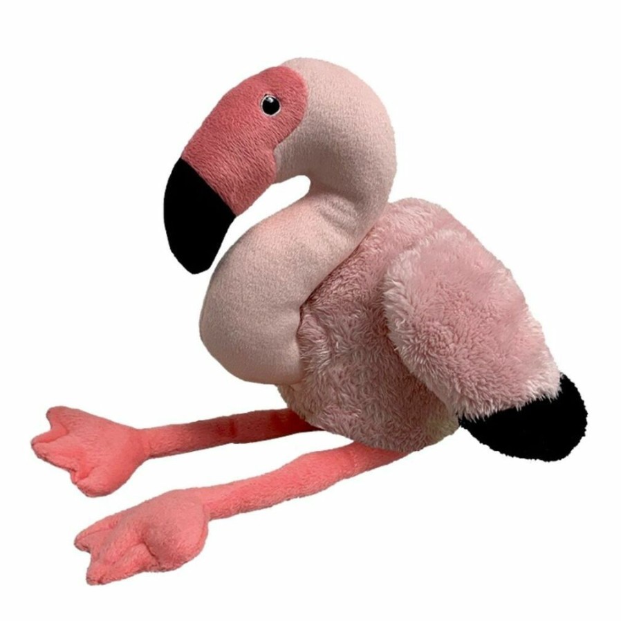 Animals * | Opening Sales Flamingo Bird Soft Toy By Huggable Toys