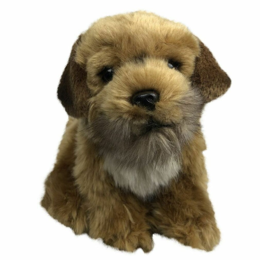 Animals * | Free Delivery Border Terrier Dog Soft Toy 22Cm Faithful Friends Collectables