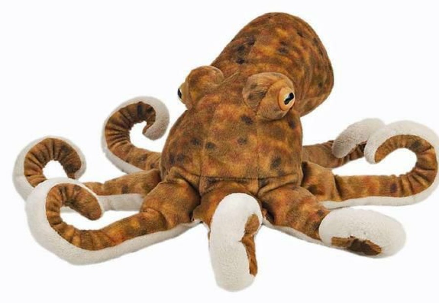 Animals * | Tendy Style Octopus Soft Plush Toy Aquatic Stuffed Animal 12 /30Cm Cuddlekins By Wild Republic