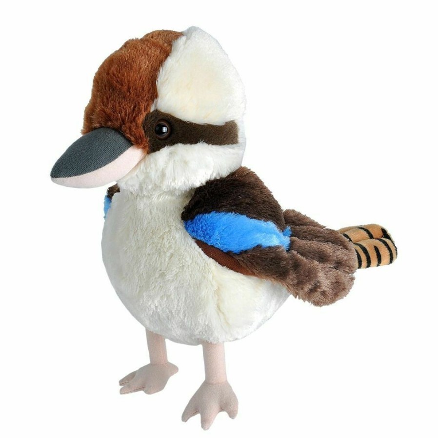 Animals * | Exclusive Design Australian Kookaburra Bird Soft Plush Toy By Wild Republic