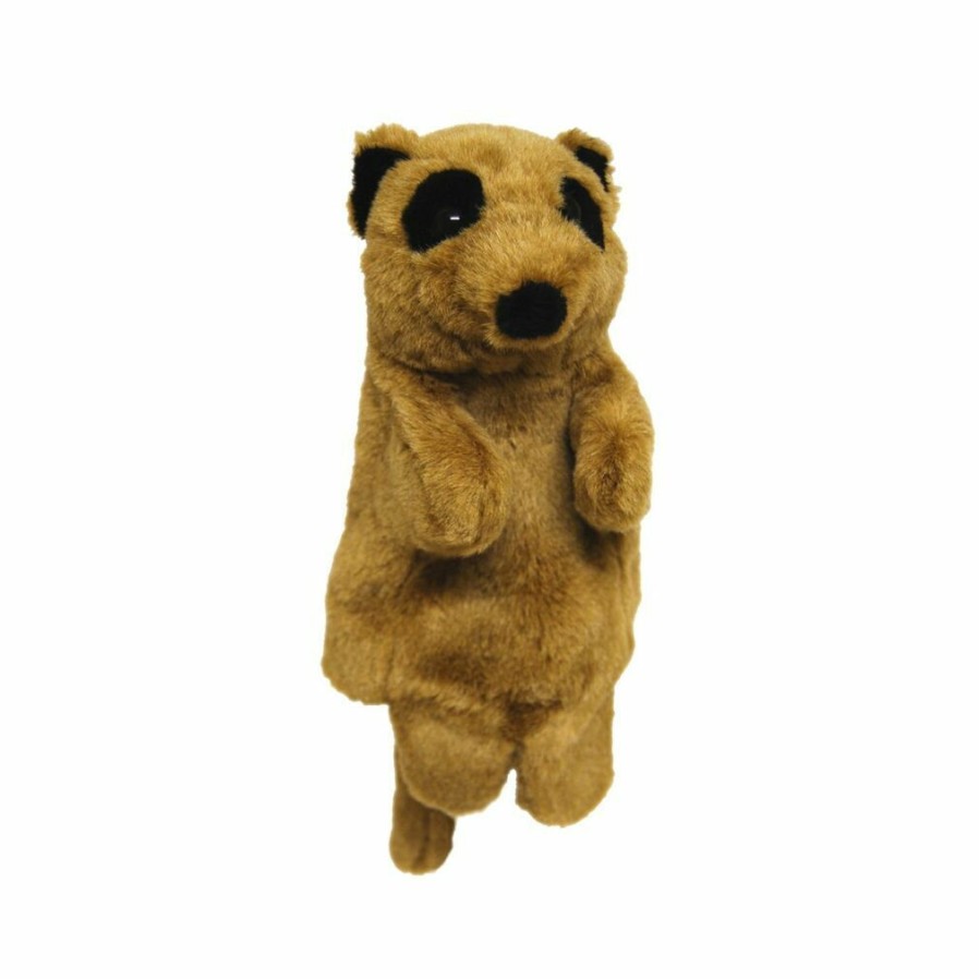 Puppets * | Elka Australia Outlet Meerkat Hand Puppet Soft Plush Toy Stuffed Animal By Elka