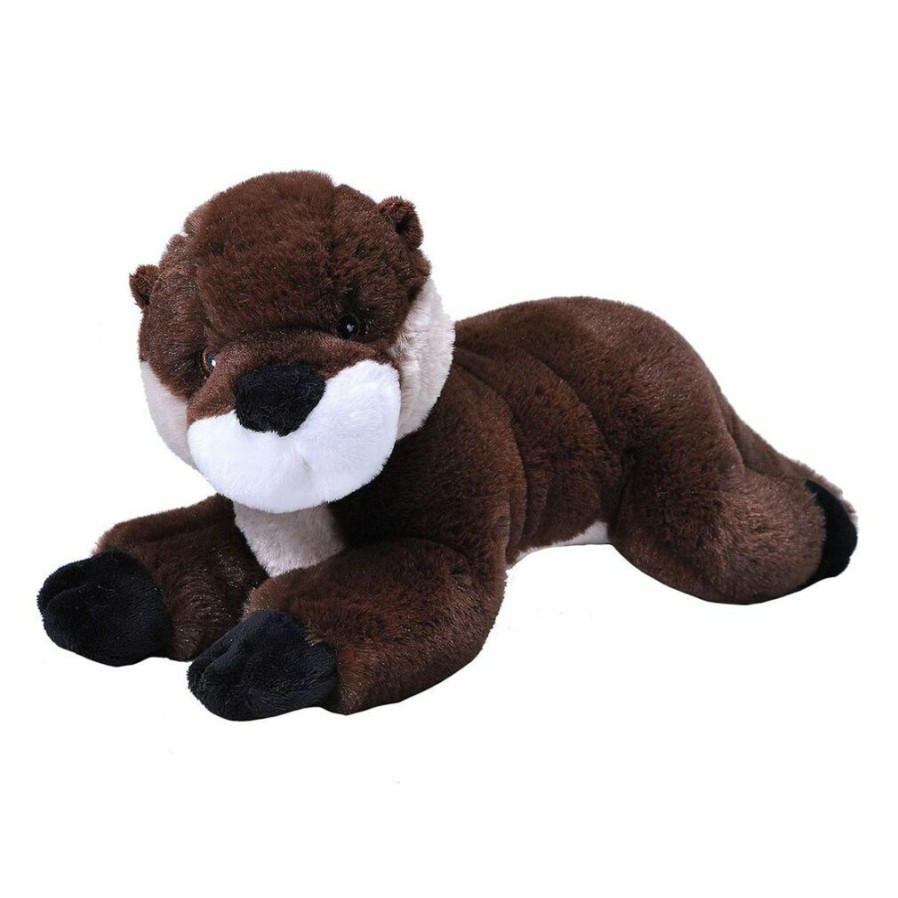 Animals * | Top Sell Ecokins River Otter Soft Toy Wild Republic