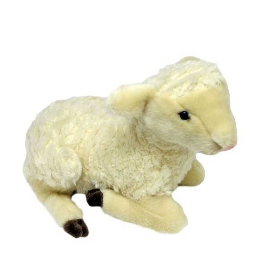 Animals * | Bocchetta Plush Toys Exclusive Design Sheep Stuffed Animal Plush Toy In Lying Pose, Lola, Bochetta Plush