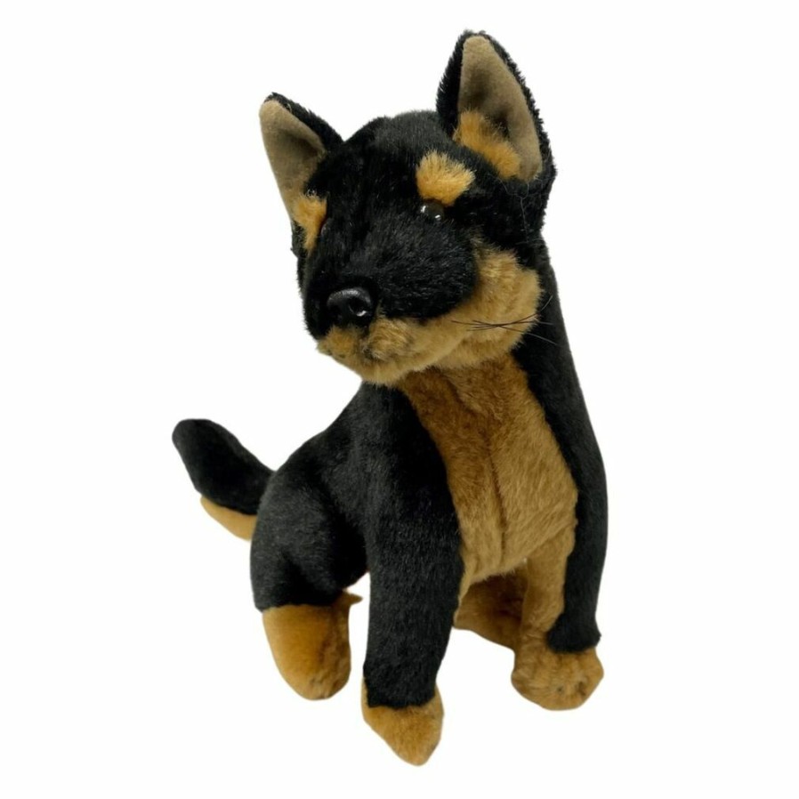 Animals * | Exclusive Design Dingo Stuffed Animal Small Black Zorro Bocchetta Plush Toys