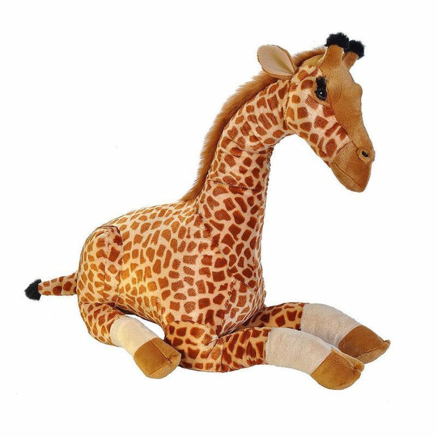 Animals * | New Threads Extra Large Jumbo Giraffe Stuffed Toy By Wild Republic