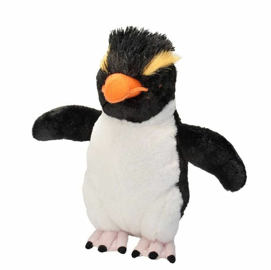 Animals * | Discount Rock Hopper Rockhopper Penguin Stuffed Animal 30Cm Wild Republic