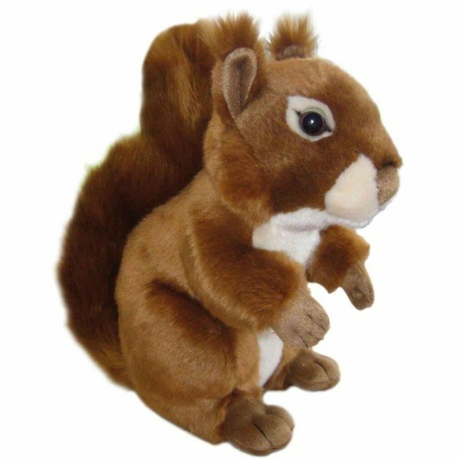 Animals * | Promotions Red Squirrel Soft Plush Toy Stuffed Animal Faithful Friends Collectables