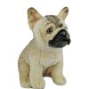 Animals * | Bargain Sale French Bulldog Sitting Soft Plush Toy 30Cm Stuffed Animal Faithful Friends Collectables