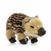 Animals * | Outlet Wild Boar Piglet Soft Plush Toy By Living Nature