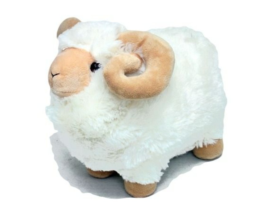 Animals * | Elka Australia Exclusive Design Ram Sheep Stuffed Animal Macarthur Medium Elka Australua