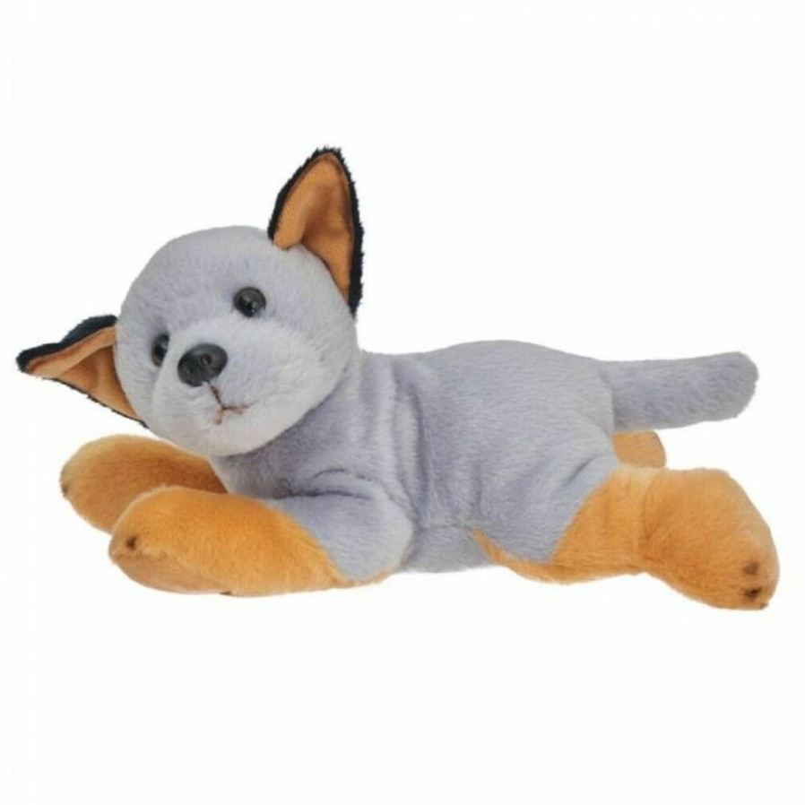 Animals * | Jasnor Discount Lying Blue Heeler Stuffed Animal 25Cm Milo By Cuddlimals