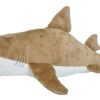 Animals * | Discount Sand Shark Soft Plush Toy 55Cm Cuddlekins By Wild Republic