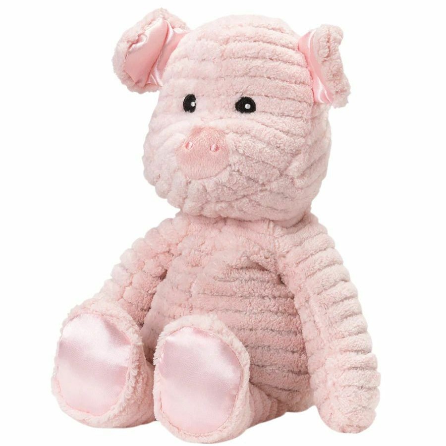 Teddy Bears * | Fashion My First Pig Microwaveable/Chiller Soft Toy Cozy Plush