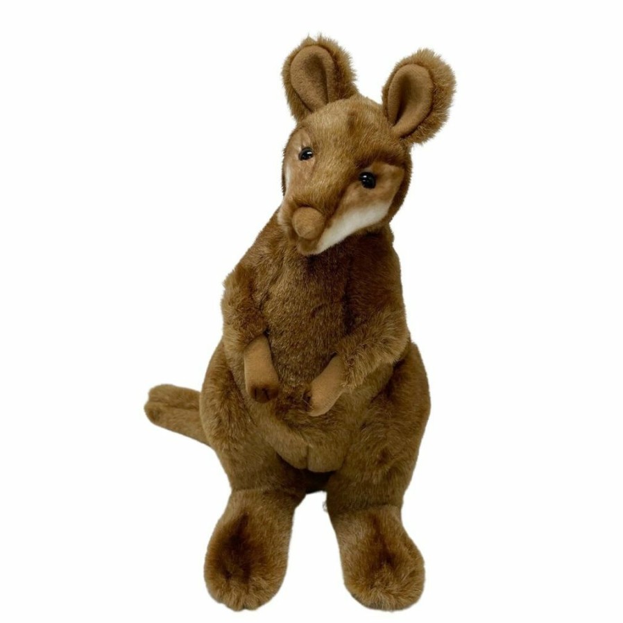 Animals * | Bocchetta Plush Toys Opening Sales Miles The Red Necked/Bennett'S Wallaby Plush Toy Bocchetta