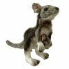 Animals * | Fashion Pademelon With Joey Soft Plush Toy By Hansa