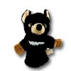 Puppets * | Exclusive Design Tasmanian Devil Hand Puppet Stuffed Animal Toy Stevo 25Cm By Minkplush