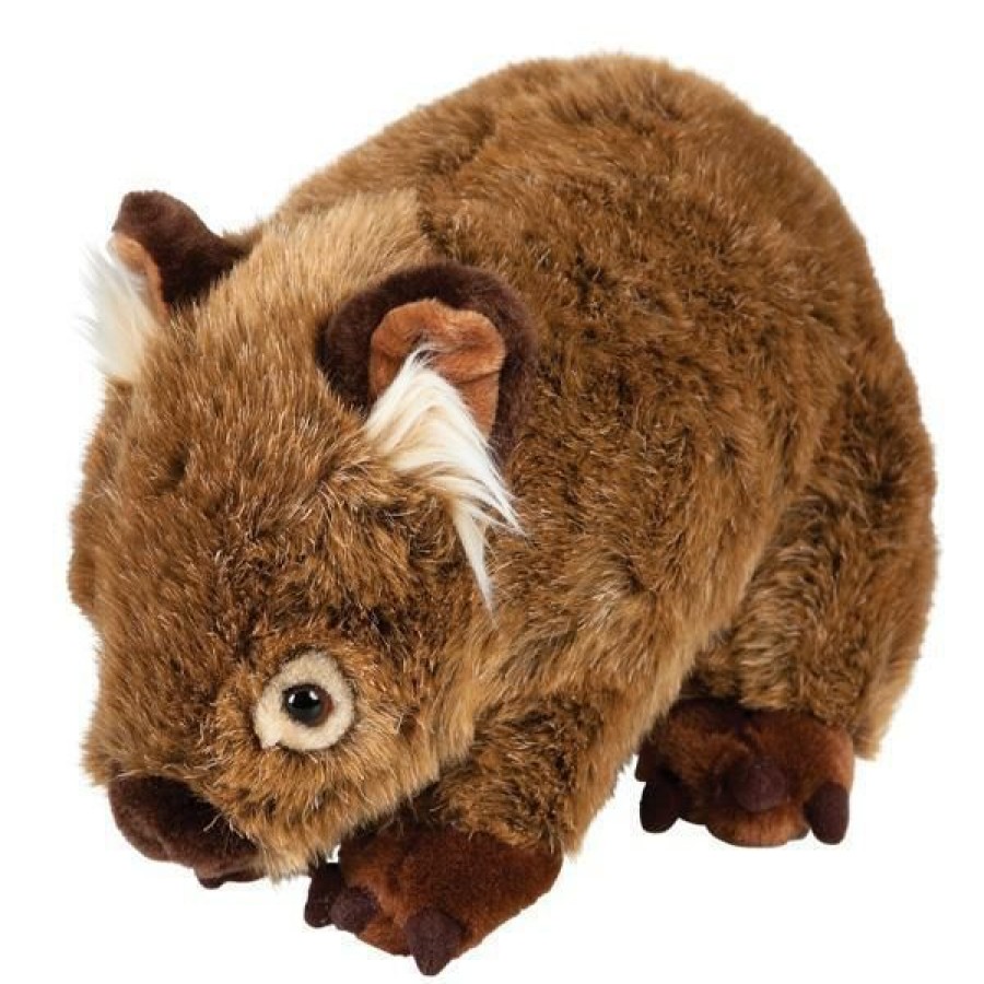 Animals * | New Threads Wombat Stuffed Animal Plush Toy Medium Russel Minkplush