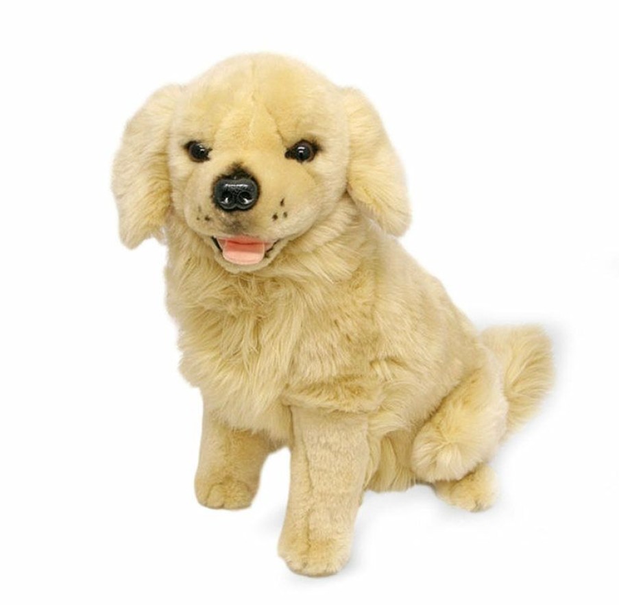 Animals * | Bocchetta Plush Toys Tendy Style Golden Retriever Stuffed Animal Medium Bocchetta Plush