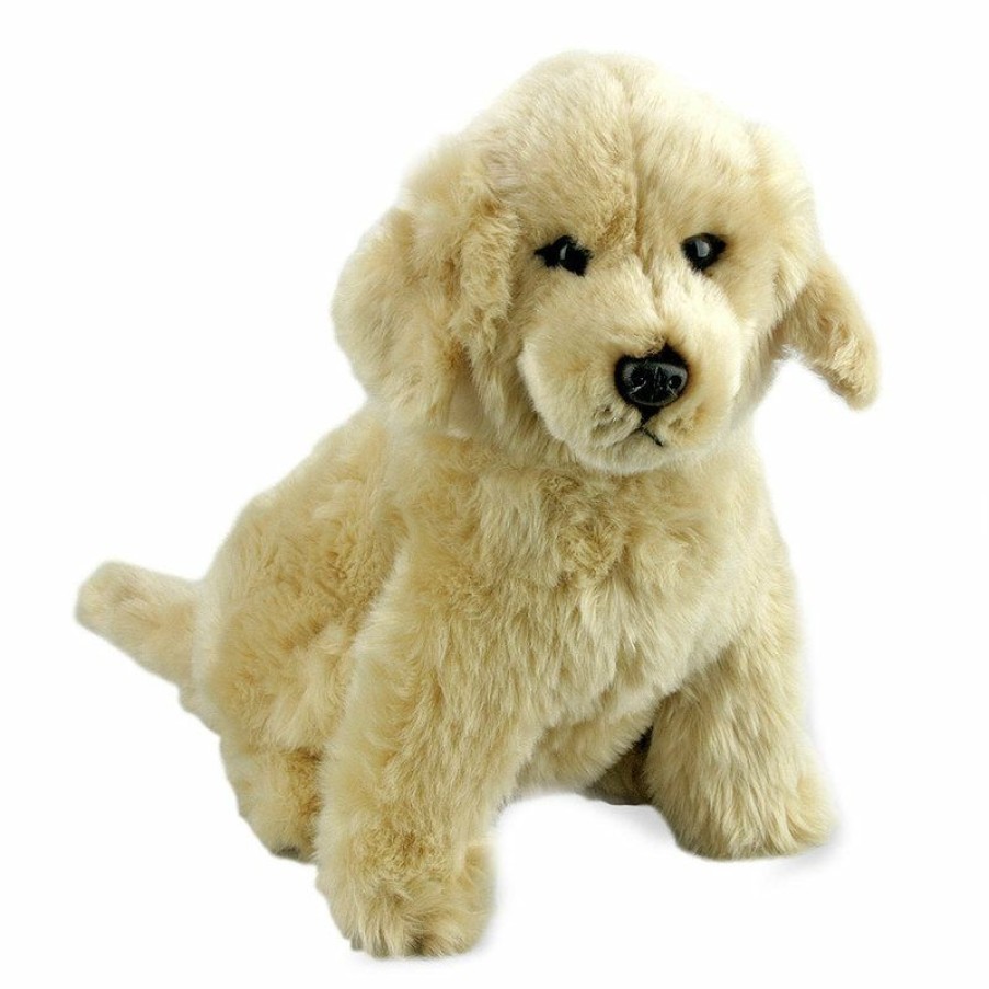 Animals * | Bocchetta Plush Toys Free Delivery Golden Retriever Stuffed Animal Plush Toy Medium Chanel