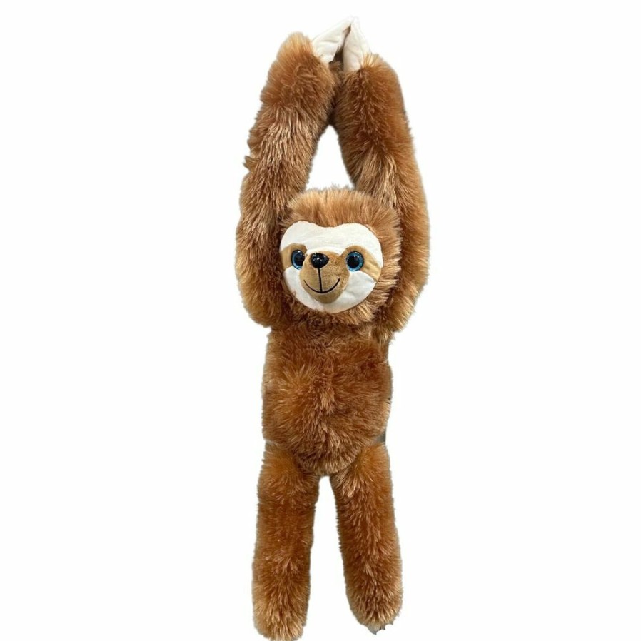 Animals * | Cotton Candy Imports Best Price Ethan The Hanging Sloth Soft Plush Toy