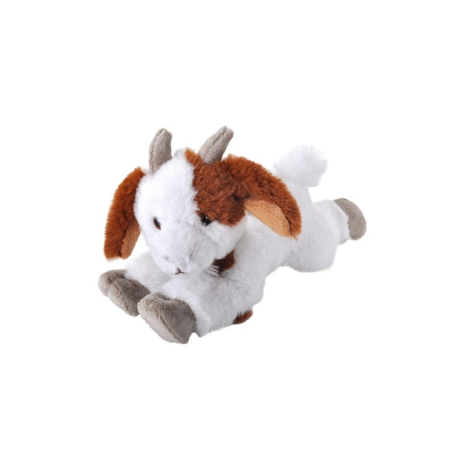 Animals * | Gift Selection Goat 20Cm Stuffed Animal Ecokins Mini By Wild Republic