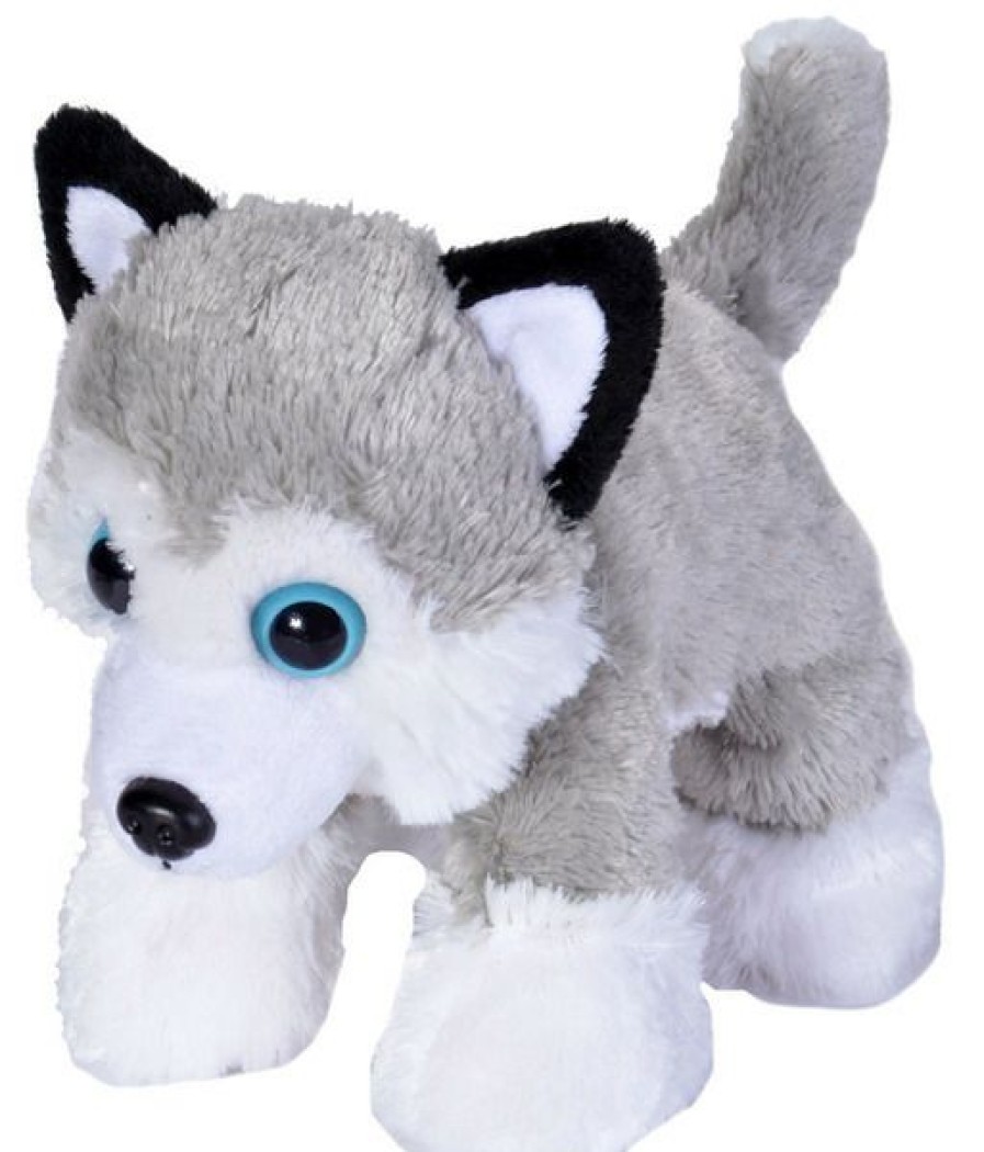 Animals * | Fashion Hug'Ems Husky Stuffed Plush Toy Wild Republic