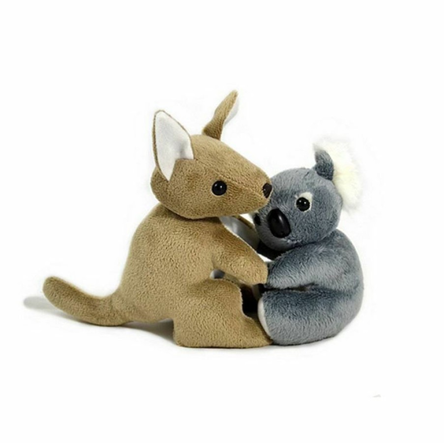 Animals * | Top Sell Kangaroo And Koala Hugging Stuffed Animals C A Australia