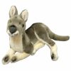 Animals * | Discount Kangaroo Lying Soft Plush Toy By Bocchetta Plush Toys Joy