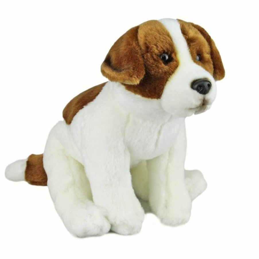 Animals * | Bargain Sale Jack Russell Terrier Sitting Soft Plush Toy 30Cm Stuffed Animal Faithful Friends Collectables