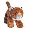 Animals * | Bargain Sale Hug'Ems Gold Tiger Soft Plush Toy 7 /17Cm By Wild Republic