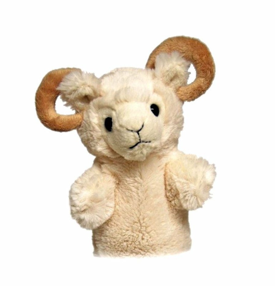 Puppets * | Elka Australia Fashion Sheep Hand Puppet With Sound Soft Plush Toy Stuffed Animal By Elka