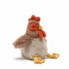 Baby Safe * | Quick Delivery Mini Bubba The Rooster Rattle Babysafe Soft Plush By Nana Huchy