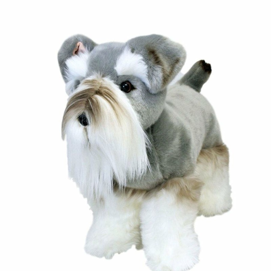 Animals * | Promotions Schnauzer Stuffed Animal Plush Toy Sherlock Bocchetta Plush Toys