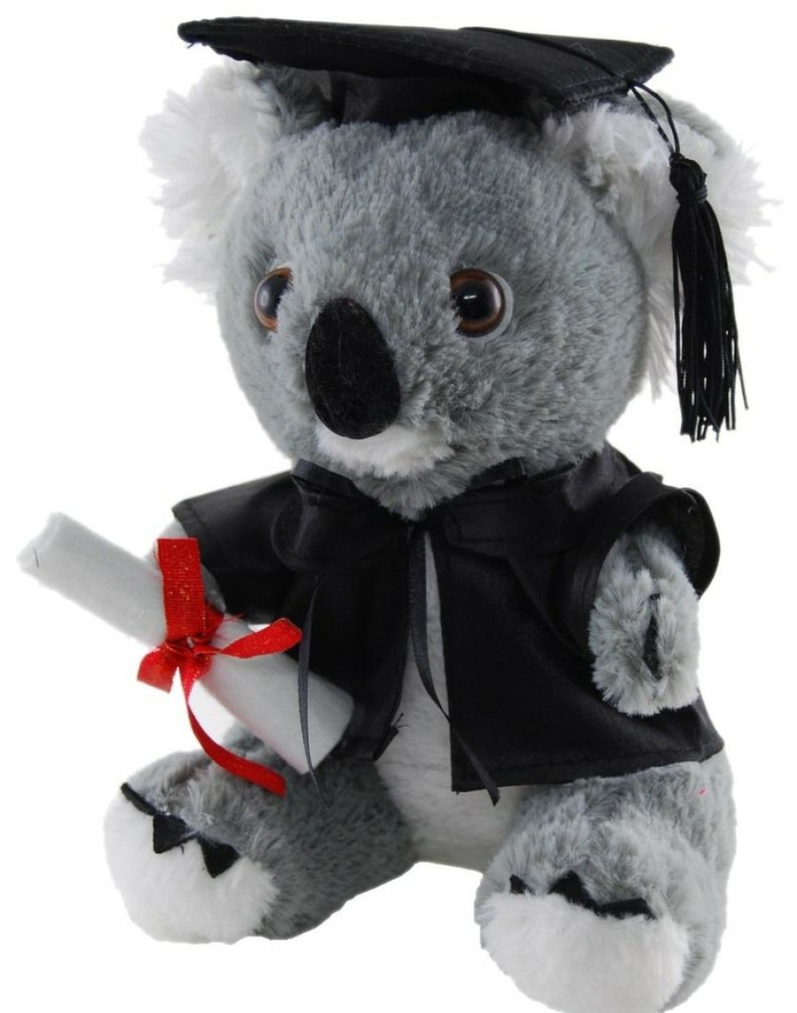 Special Occasions * | Elka Australia Exclusive Design Koala Graduation Message Bear With Hat Elka