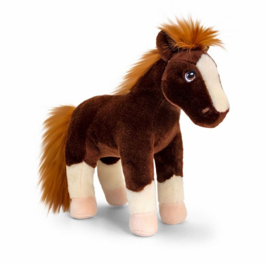 Animals * | Outlet Horse Soft Plush Toy Keel Toys Uk