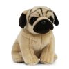 Animals * | Fashion Pug Dog Soft Plush Toy By Living Nature