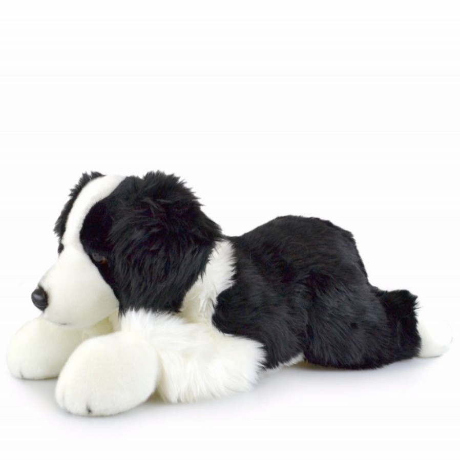 Animals * | Korimco New Threads Border Collie Dog Soft Toy Extra Large| Soft Plush Toy| 55Cm