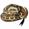 Animals * | Exclusive Design Jumbo Burmese Python Snake Soft Plush Toy 275Cm Plush Toy By Wild Republic