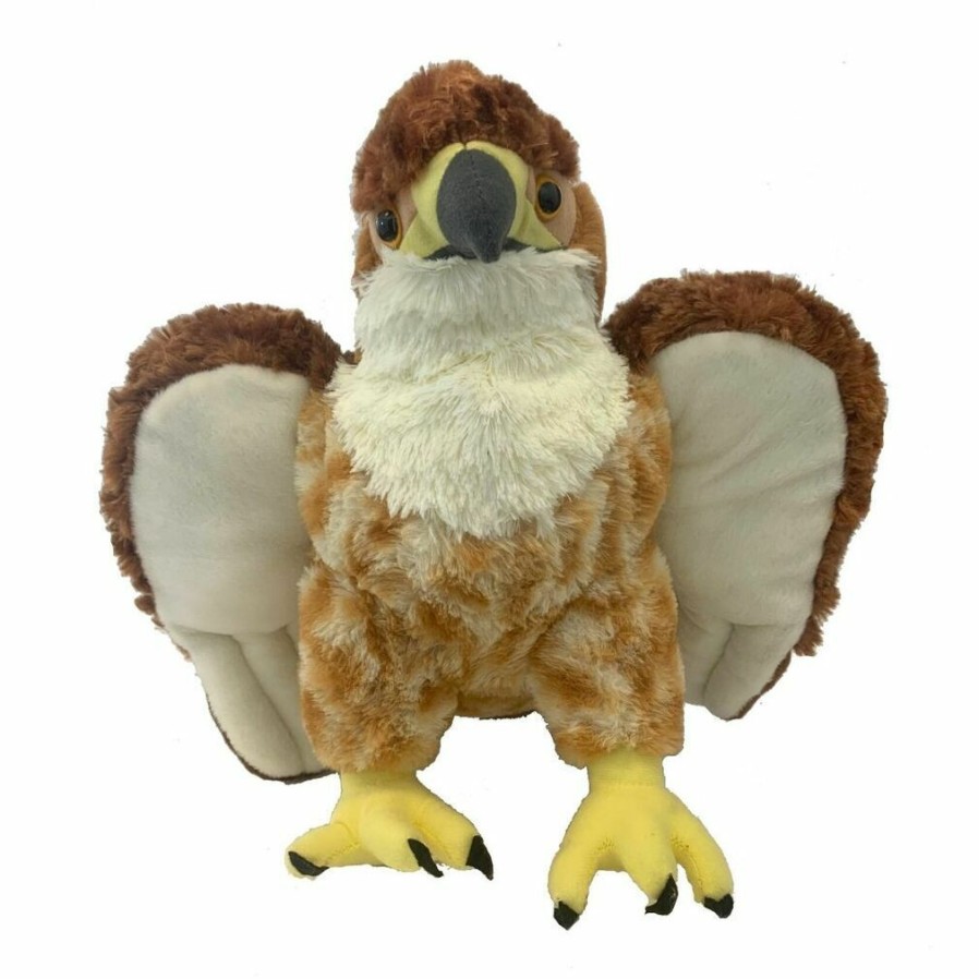 Animals * | Quick Delivery Red Tail Hawk Stuffed Animal Plush Toy Wild Republic